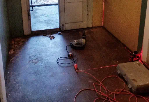 Łazienka od podstaw, styczeń 2020. Foto01.