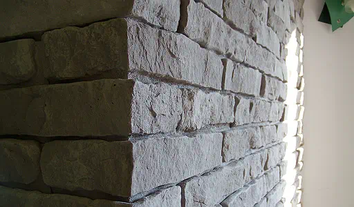 Usługa położenia kamienia dekoracyjnego, Ostrołęka, wrzesień 2019.